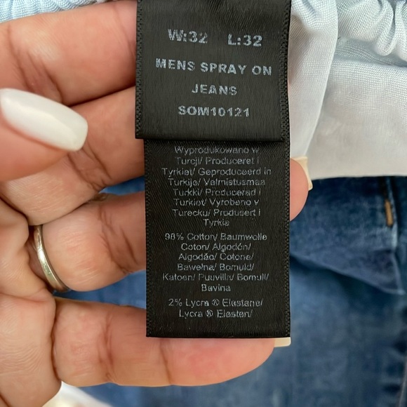 Legend London Men's Spray On Jeans - Picture 2 of 14